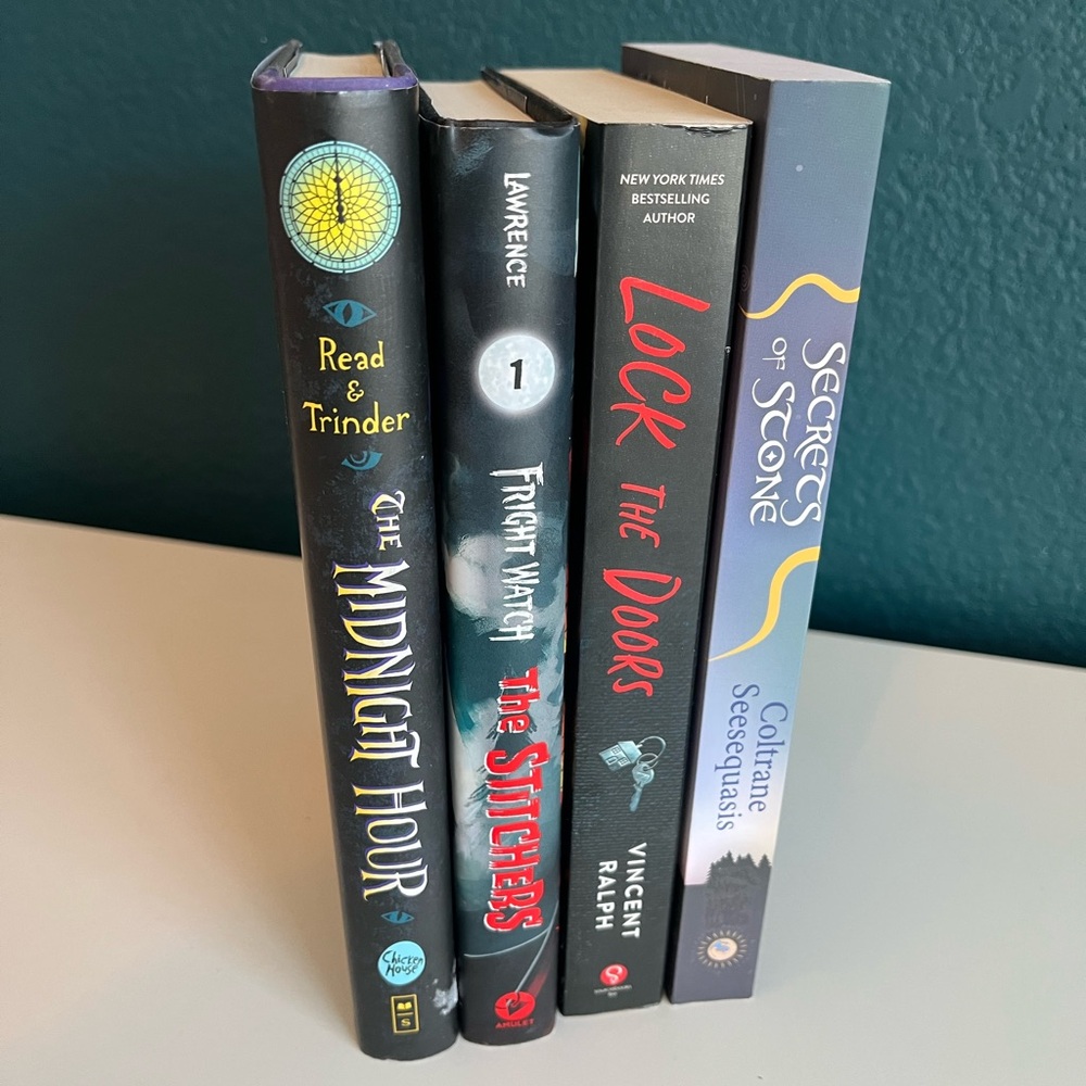 Young Adult Fantasy Fiction Book Lot x4